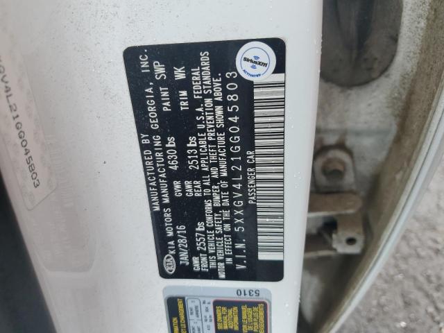 2016 KIA OPTIMA SXL - 5XXGV4L21GG045803