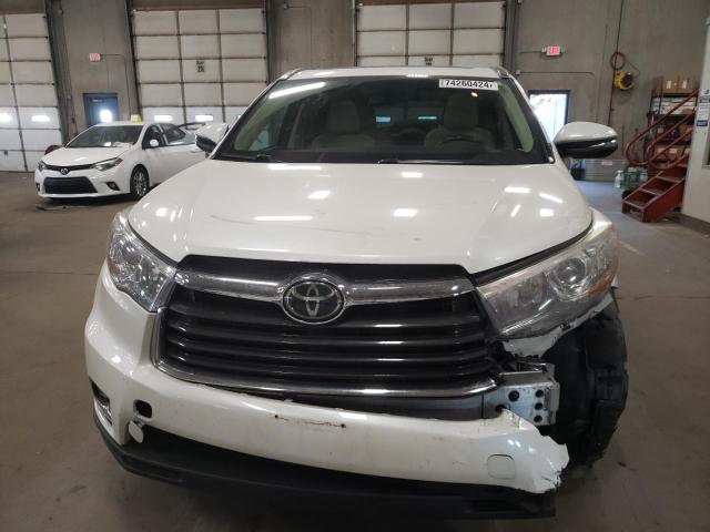 VIN 5TDDKRFH2FS142790 2015 Toyota Highlander, Limited no.5