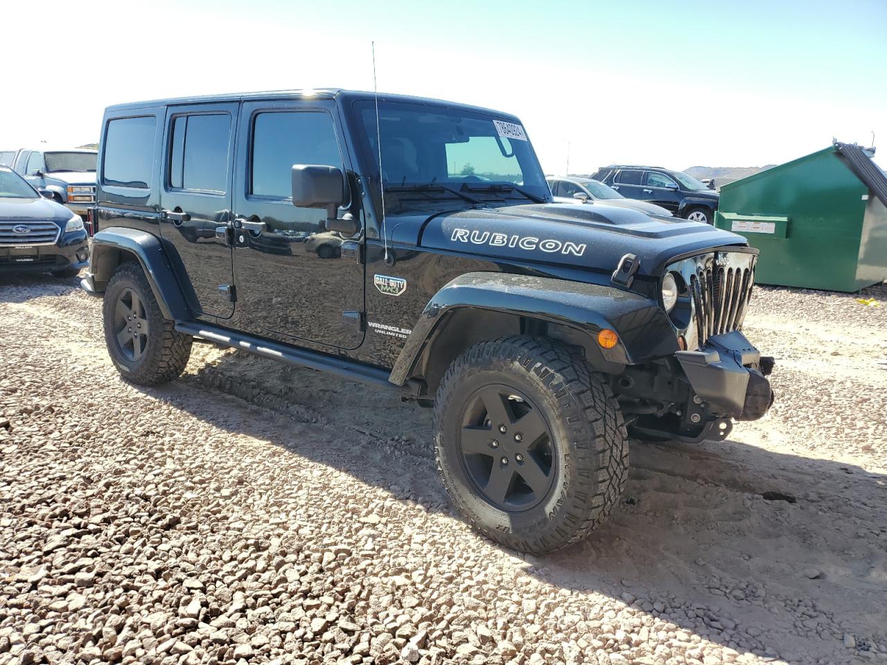 Lot #3028429256 2012 JEEP WRANGLER U