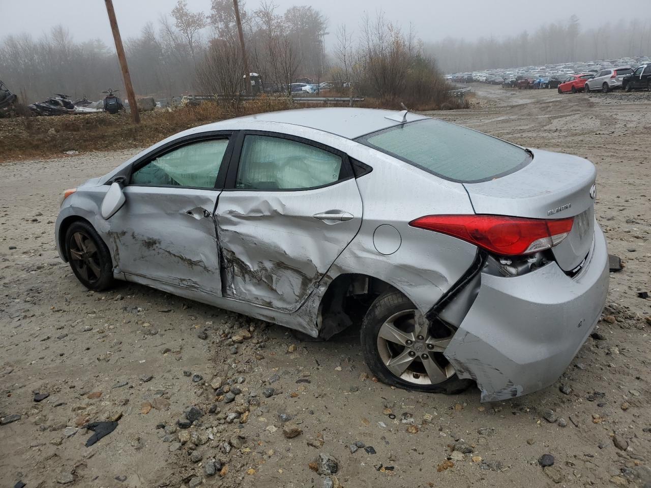 Lot #2952931920 2011 HYUNDAI ELANTRA GL