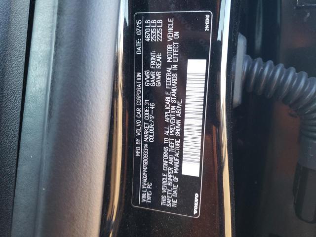 2016 VOLVO S60 PLATIN - LYV402FM7GB093314