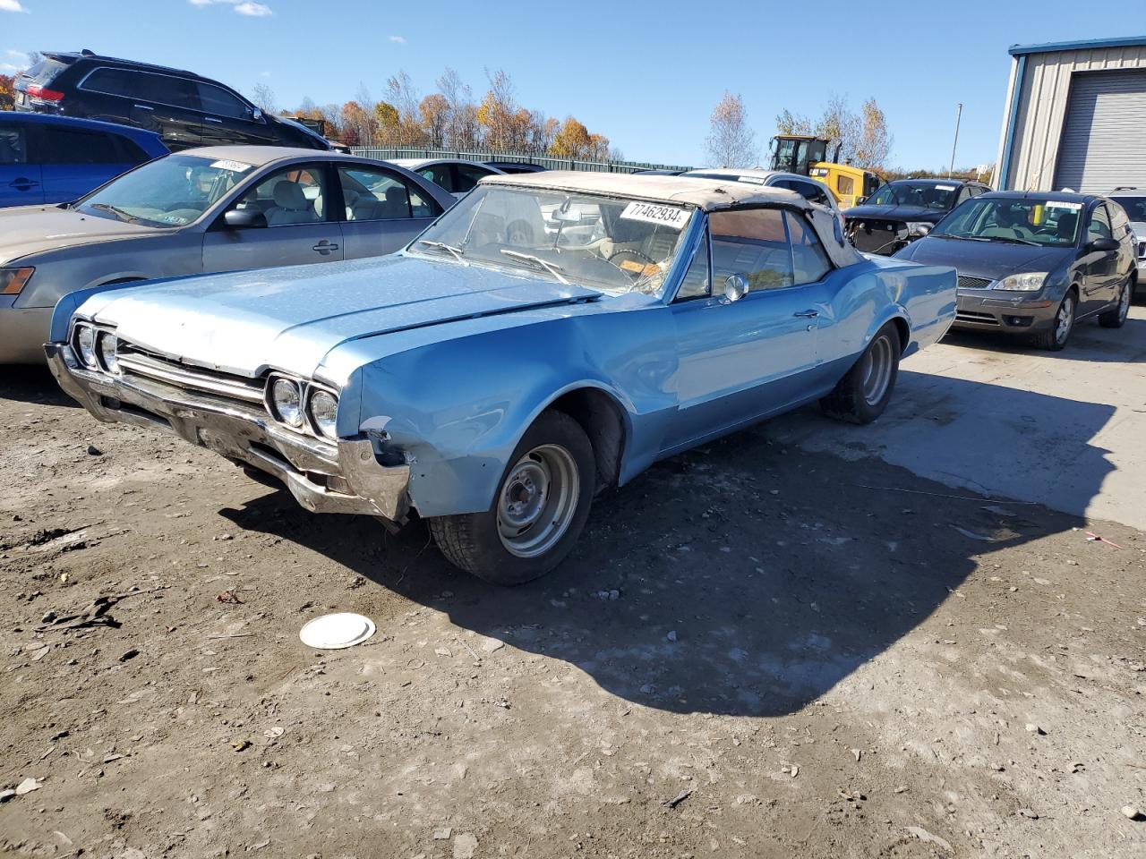 Lot #2987008797 1966 OLDSMOBILE CUTLS CONV