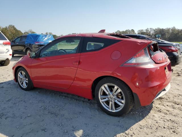 HONDA CR-Z EX 2012 red  hybrid engine JHMZF1D6XCS000590 photo #3