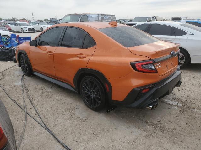 SUBARU WRX LIMITE 2022 orange  gas JF1VBAL63N9028583 photo #3