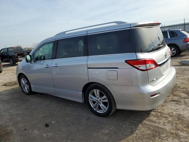 NISSAN QUEST S 2011 silver  gas JN8AE2KP6B9005685 photo #3