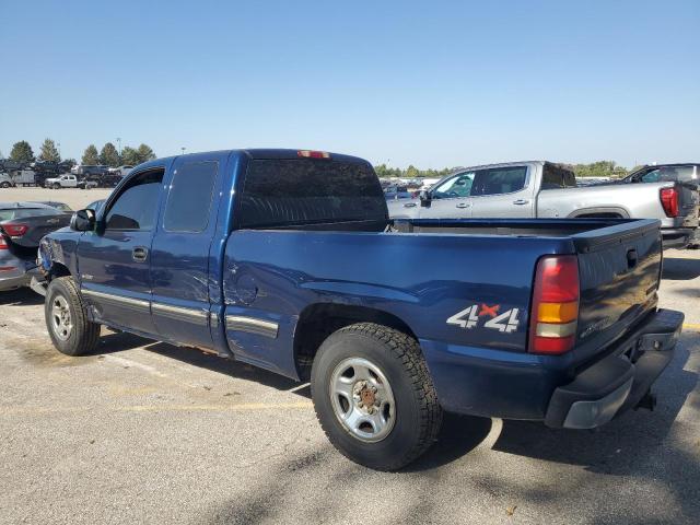 CHEVROLET SILVERADO 2002 blue 4dr ext gas 2GCEK19V821274784 photo #3