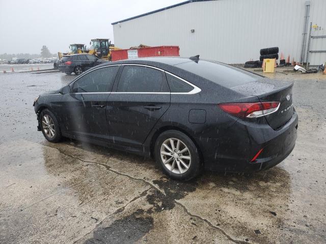 HYUNDAI SONATA SE 2018 black  gas 5NPE24AF0JH655189 photo #3