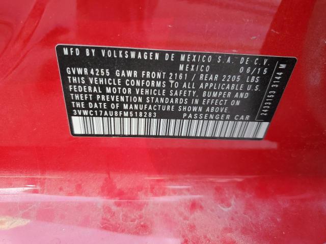 2015 VOLKSWAGEN GOLF SPORT - 3VWC17AU8FM518283