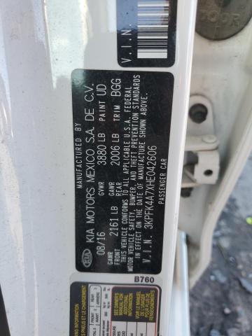 2017 KIA FORTE LX - 3KPFK4A7XHE042606