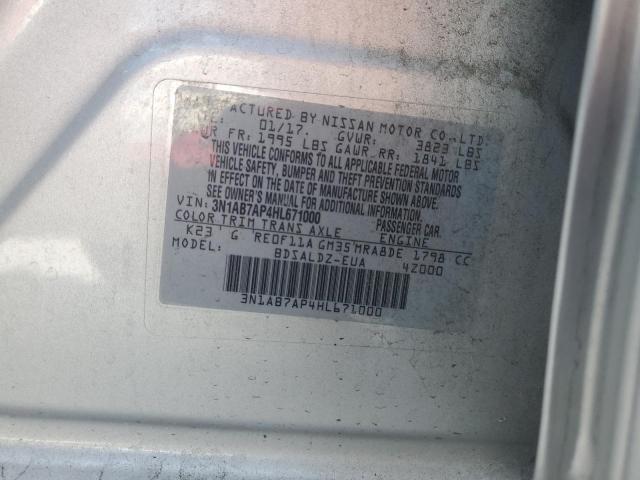 2017 NISSAN SENTRA S - 3N1AB7AP4HL671000