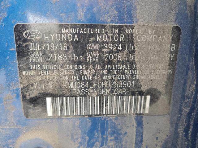 2017 HYUNDAI ELANTRA SE - KMHD84LF0HU263901
