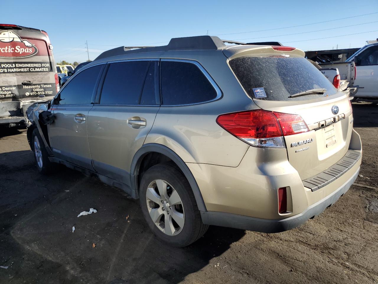 Lot #3030721093 2010 SUBARU OUTBACK 2.