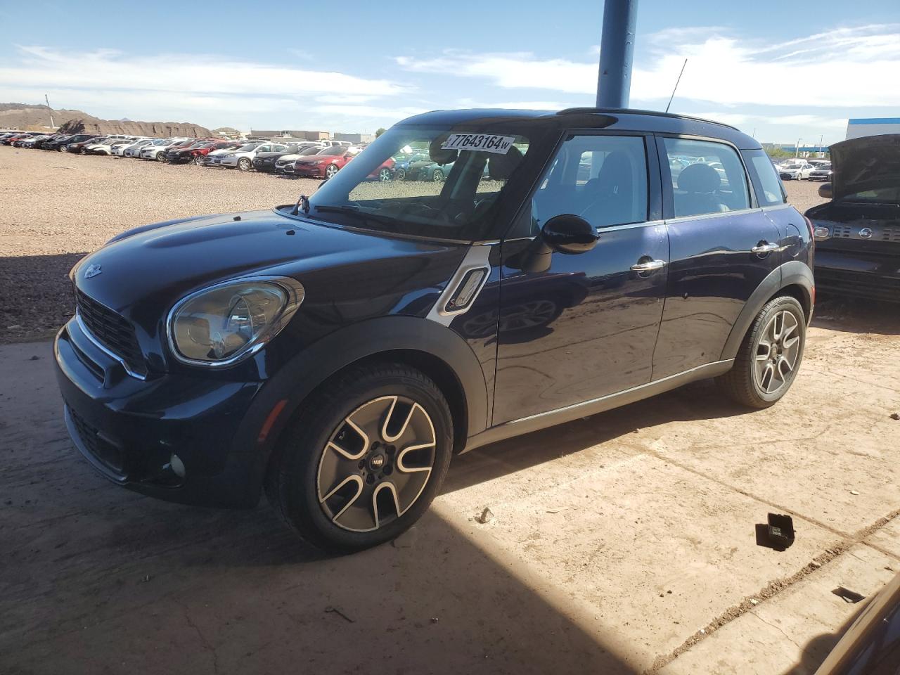 MINI COOPER S C 2011 blue  gas WMWZC3C53BWH97545 photo #1