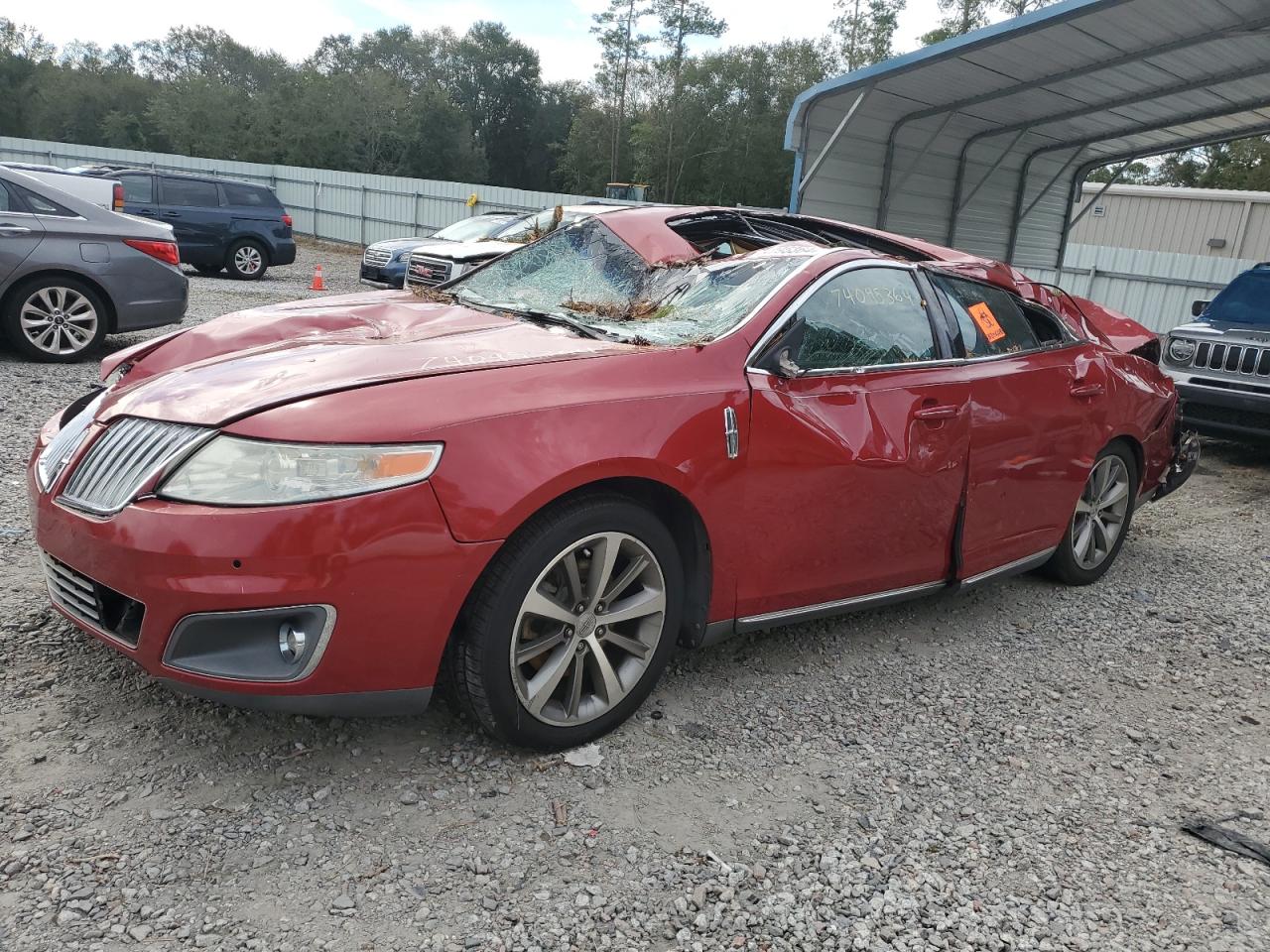 Lot #2892370642 2009 LINCOLN MKS