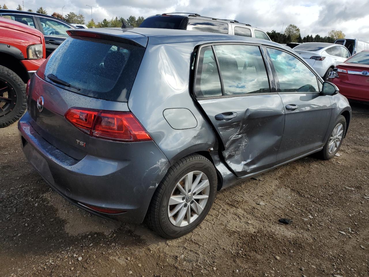 Lot #2952836792 2015 VOLKSWAGEN GOLF