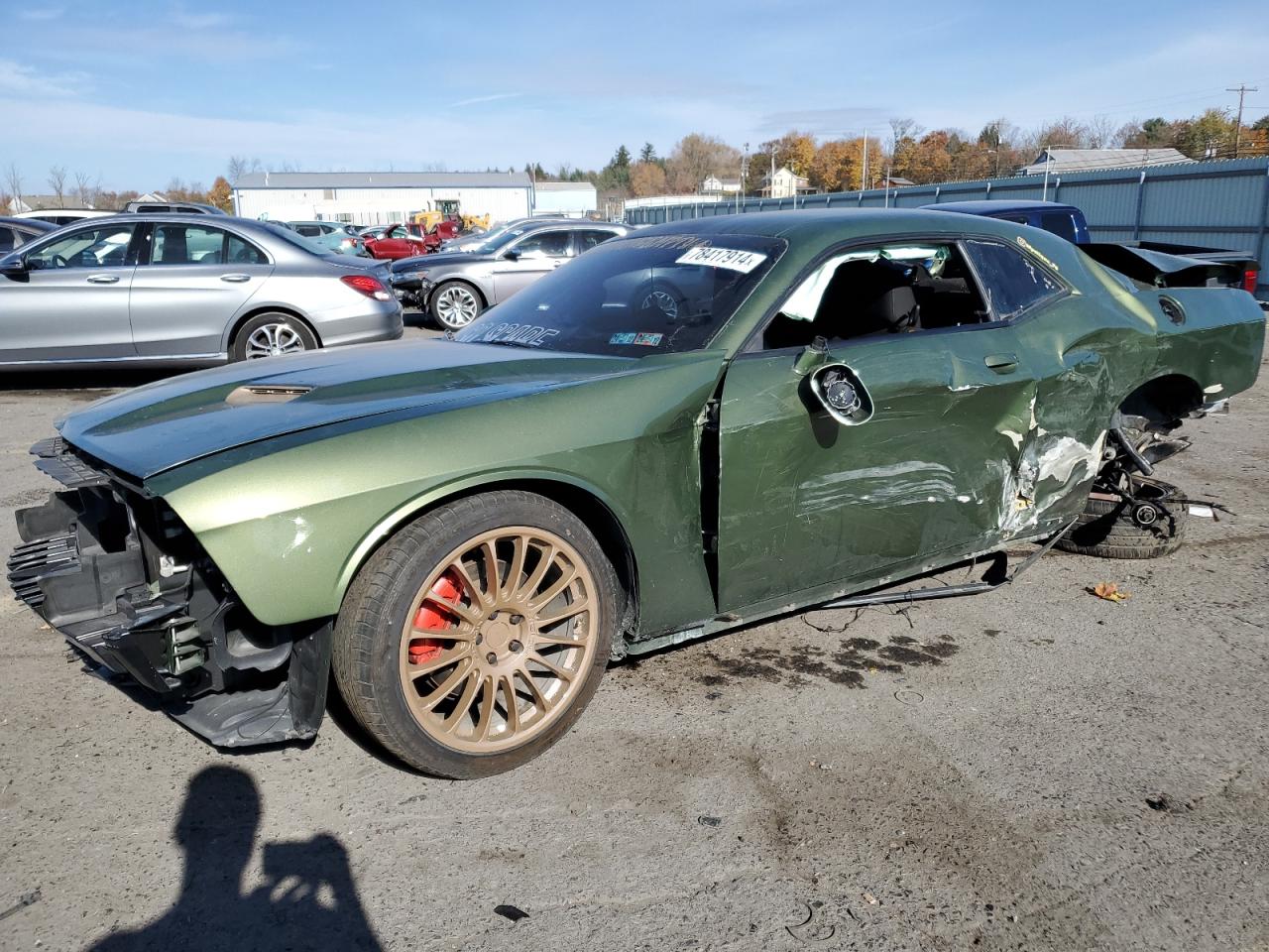 Lot #2989147812 2021 DODGE CHALLENGER