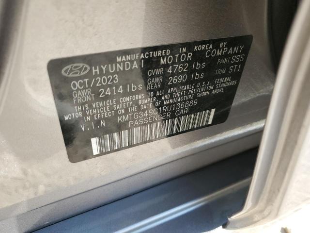 2024 GENESIS G70 BASE - KMTG34SC1RU136889