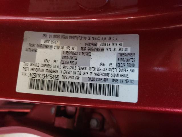 2017 MAZDA 3 SPORT - 3MZBN1K76HM152896