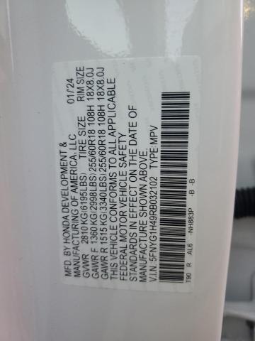2024 HONDA PILOT EXL - 5FNYG1H49RB032102