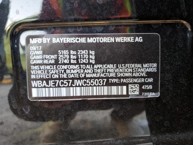 2018 BMW 540 XI - WBAJE7C57JWC55037