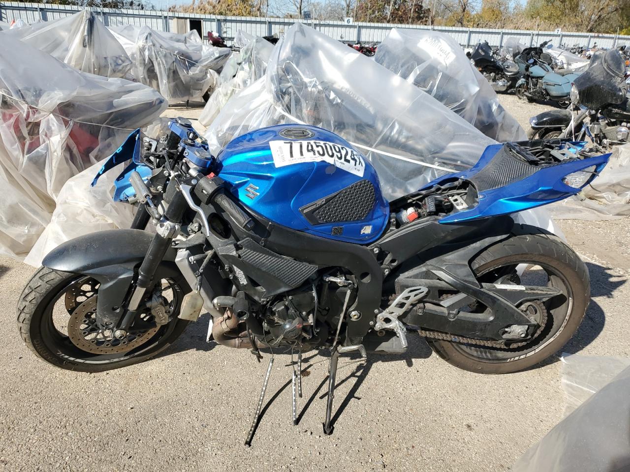 Lot #2935892818 2014 SUZUKI GSX-R600