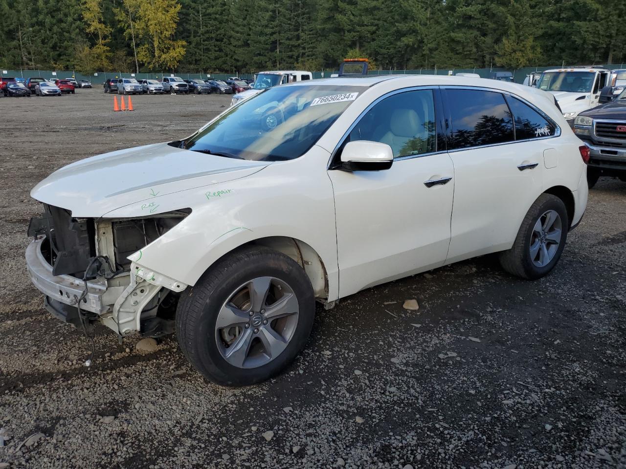 Lot #2993924312 2014 ACURA MDX