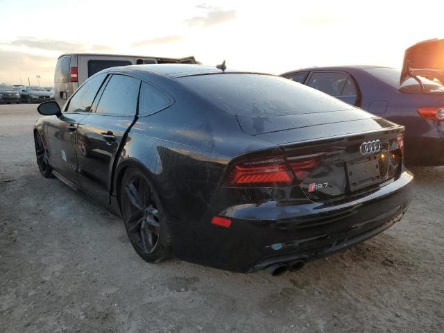 AUDI S7 PREMIUM 2018 black  gas WAUWFAFC2JN018243 photo #3