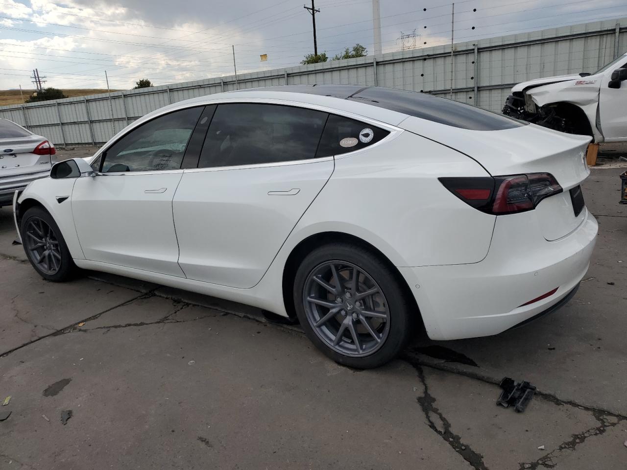 Lot #3003637143 2020 TESLA MODEL 3