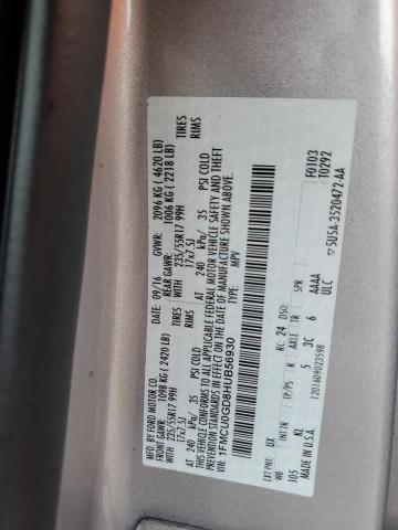2017 FORD ESCAPE SE - 1FMCU0GD8HUB56930
