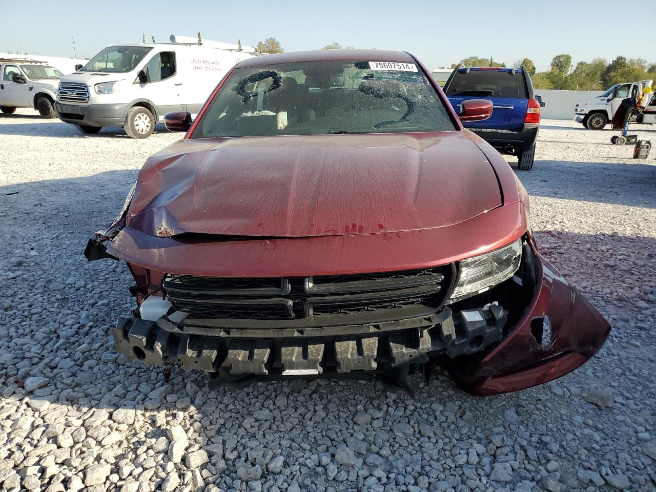 Lot #2907424097 2021 DODGE CHARGER SX