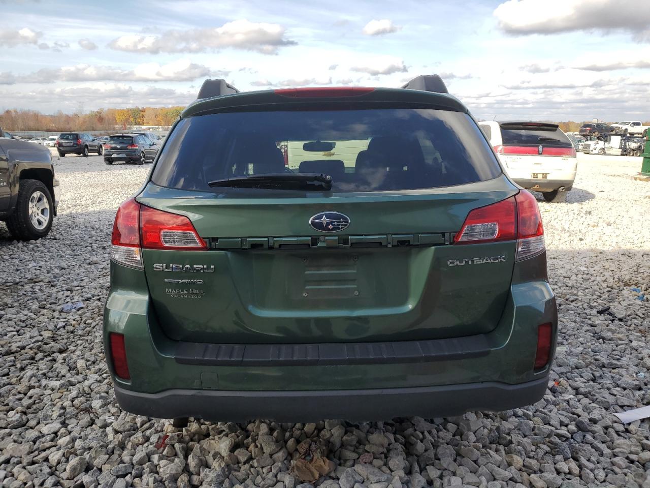 Lot #2952983596 2010 SUBARU OUTBACK 2.