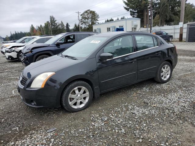 NISSAN SENTRA 2.0 2008 black  gas 3N1AB61E48L681843 photo #1