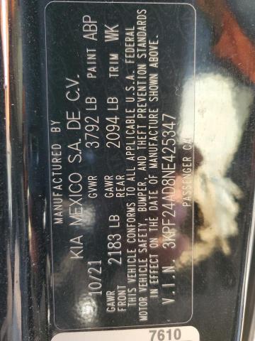 2022 KIA FORTE FE - 3KPF24AD8NE425347