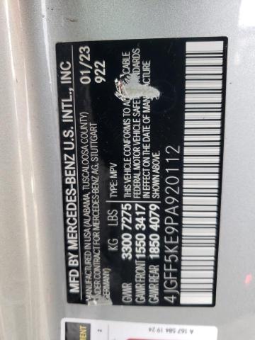 2023 MERCEDES-BENZ GLS 450 4M - 4JGFF5KE9PA920112