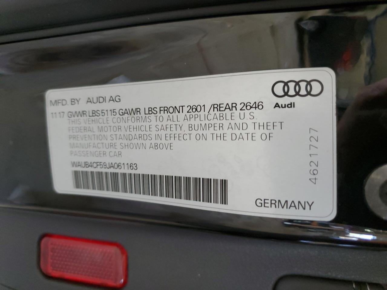 Lot #3024683603 2018 AUDI S5 PREMIUM