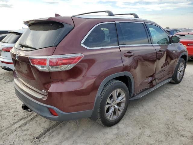 VIN 5TDKKRFH7ES022120 2014 Toyota Highlander, Xle no.3