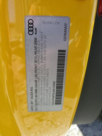 2018 AUDI A5 PREMIUM - WAUYNGF56JN010968