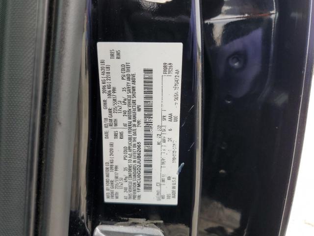 2018 FORD ESCAPE SE - 1FMCU0GD2JUB62065