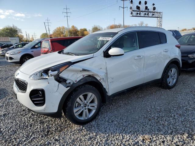 KIA SPORTAGE L 2019 white  gas KNDPMCAC5K7567201 photo #1