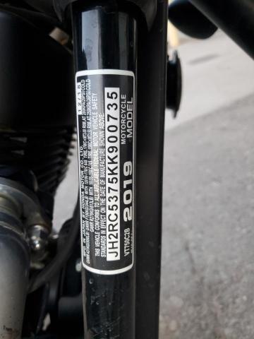 2019 HONDA VT750 C2B JH2RC5375KK900735