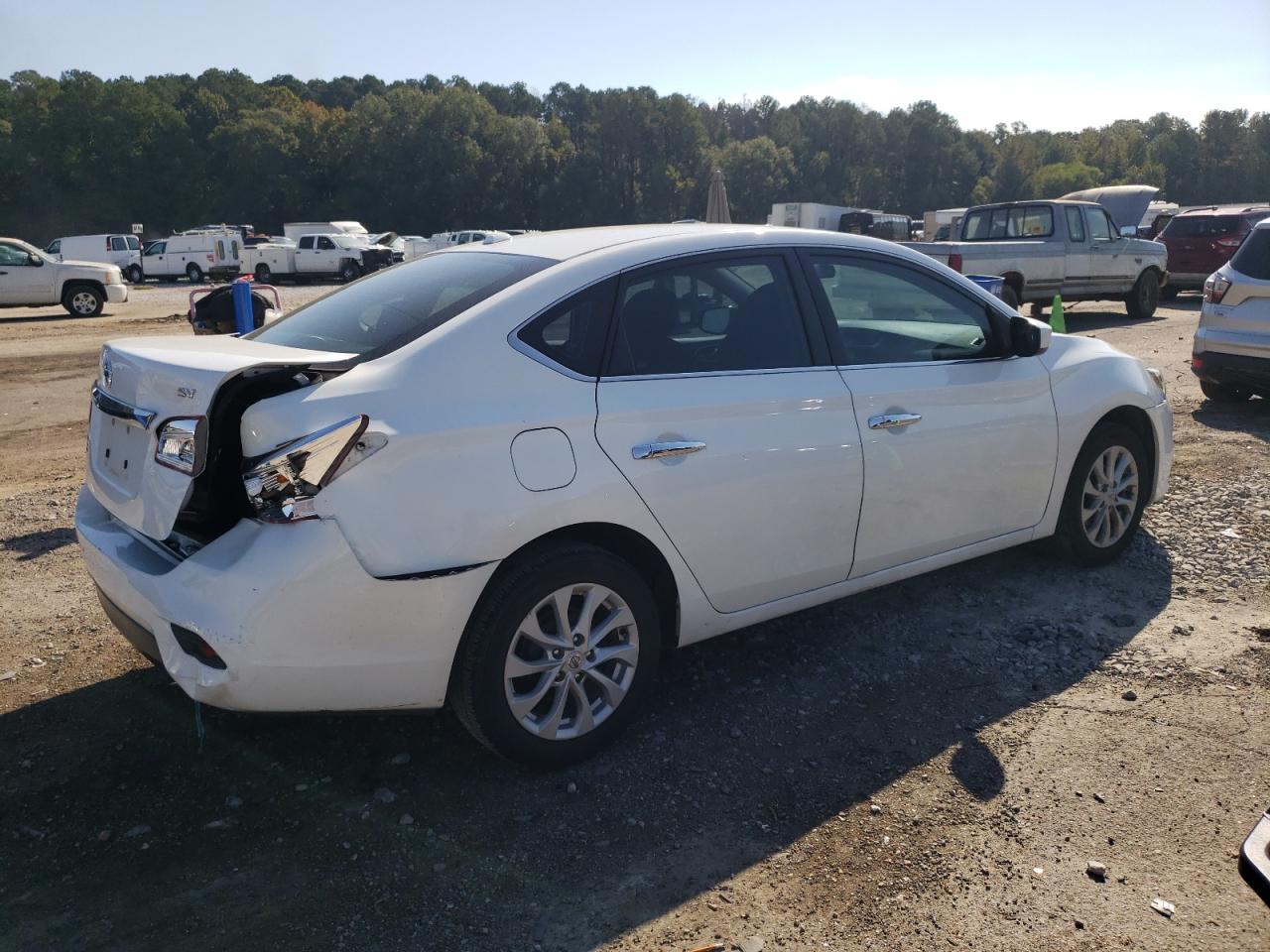 Lot #2902679230 2019 NISSAN SENTRA S