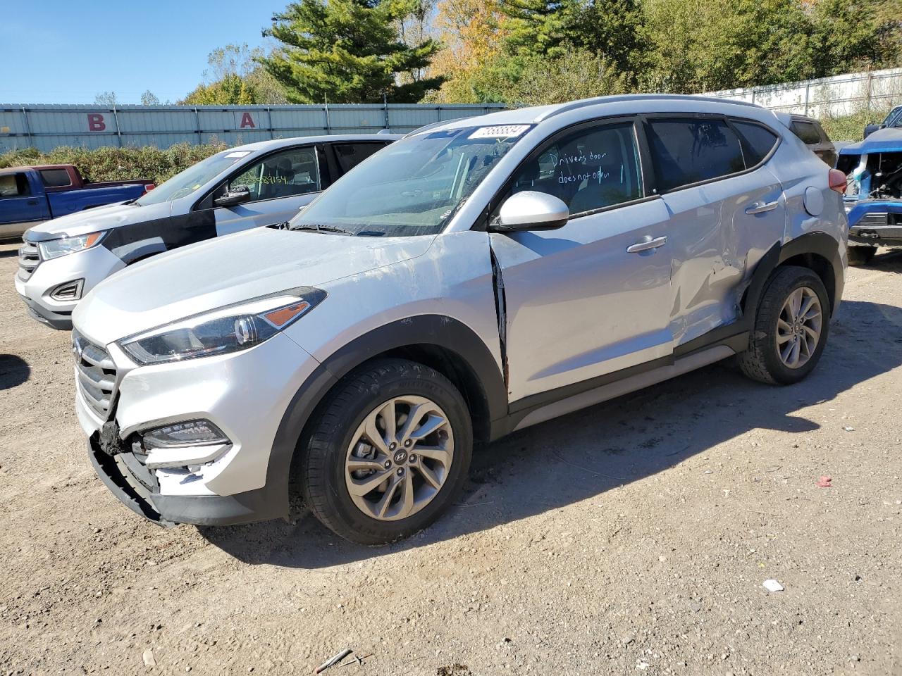 Lot #2893309670 2018 HYUNDAI TUCSON SEL