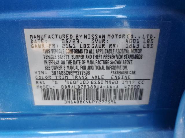 2023 NISSAN SENTRA SV - 3N1AB8CV6PY277596