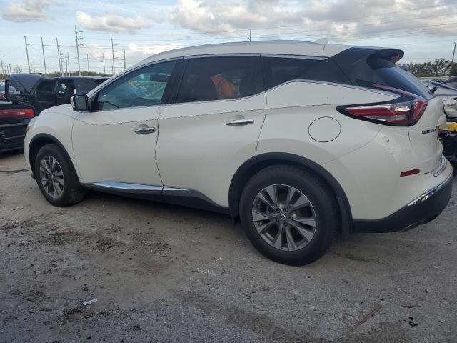 NISSAN MURANO S 2017 white  gas 5N1AZ2MG4HN127437 photo #3