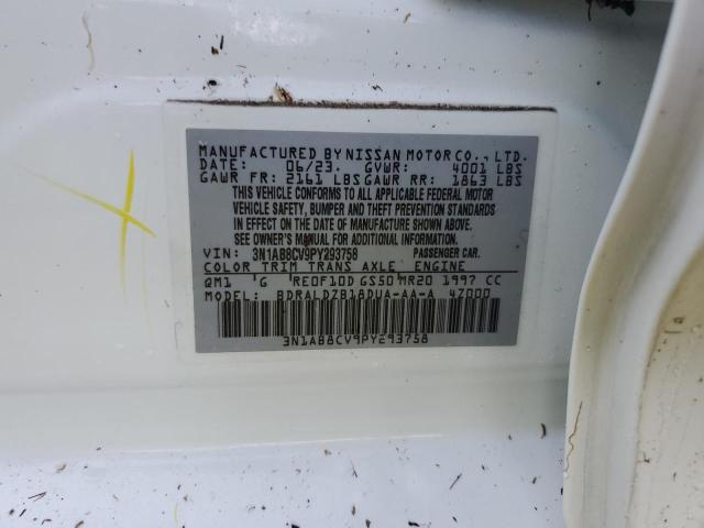 2023 NISSAN SENTRA SV - 3N1AB8CV9PY293758