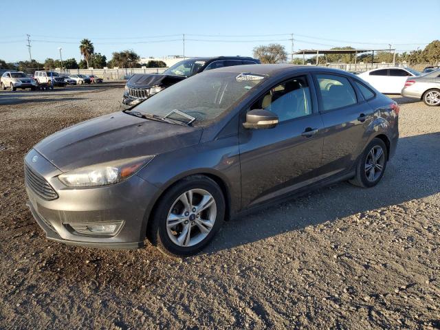 FORD FOCUS SE 2016 gray  gas 1FADP3FE0GL209206 photo #1