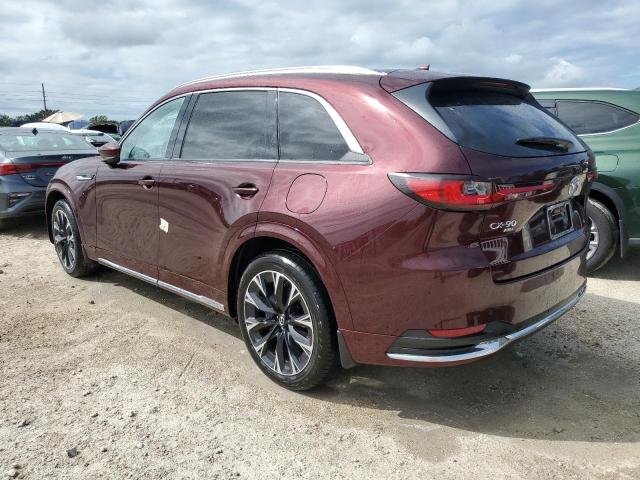 MAZDA CX-90 PREM 2024 burgundy  gas JM3KKEHC1R1161504 photo #3