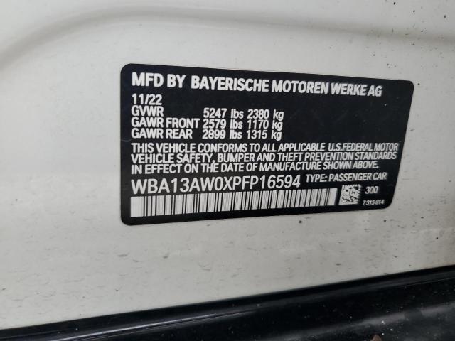 2023 BMW M440XI GRA WBA13AW0XPFP16594