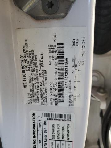 2017 LINCOLN MKZ PREMIE - 3LN6L5A93HR614866