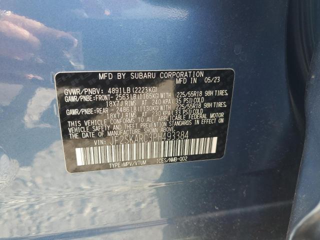 2023 SUBARU FORESTER T - JF2SKARC3PH493384